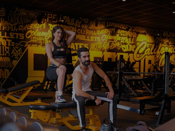 Salle musculation Colombe : Zone musculation au California Gym Colombe