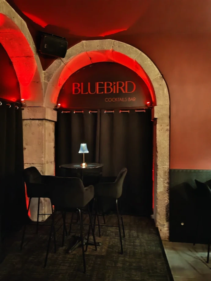 Bar Bluebird Chambéry intérieur